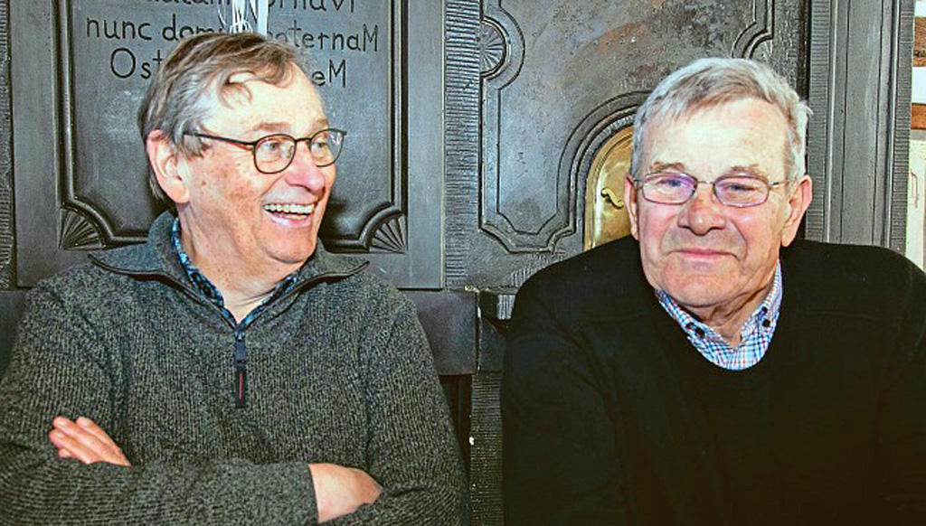 Klaus Brandes und Franz-Josef Elberich